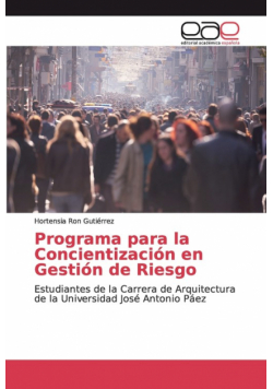 Programa para la Concientización en Gestión de Riesgo