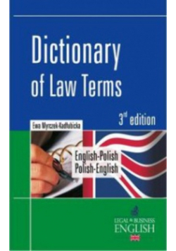 Dictionary of Law Terms English Polish Polish English