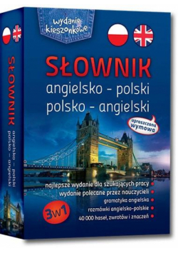 Słownik ang-pol-ang kieszonkowy twarda GREG