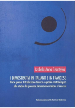 I dimostrativi in italiano e in francese