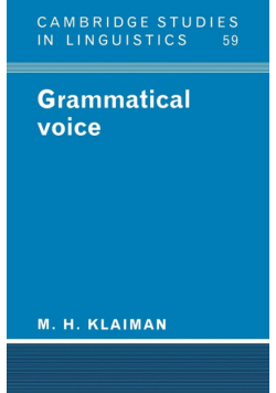 Grammatical Voice