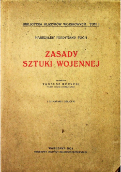 Zasady sztuki wojennej 1924 r.