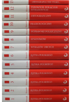 Słownik Języka Polskiego Tom 1 do 13