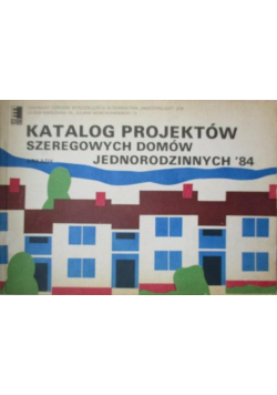 Katalog projektów szeregowych domów jednorodzinnych '91