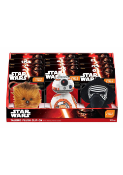 Star Wars. Mówiąca maskotka z zawieszką różne rodz
