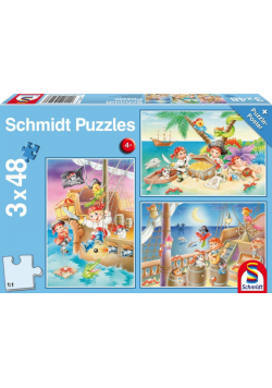 Puzzle 3x48 Załoga piracka G3