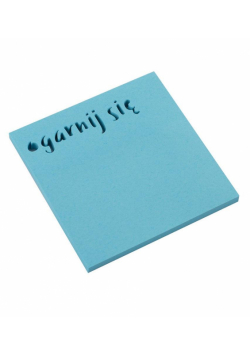 Notes samoprzylepny 75x75mm Ogarnij się D.RECT