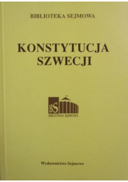 Konstytucja Szwecji