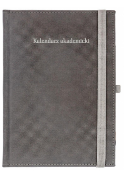 Kalendarz akad. 2023/24 A5 tyg. Piko szary
