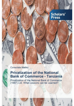 Privatization of the National Bank of Commerce - Tanzania