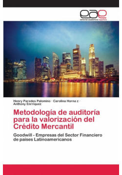 Metodología de auditoría para la valorización del Crédito Mercantil
