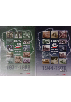 Kartki z PRL Ludzie fakty wydarzenia tom I i II