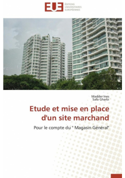 Etude et mise en place d'un site marchand