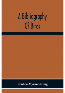 A Bibliography Of Birds