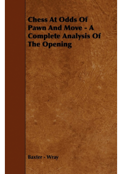 Chess at Odds of Pawn and Move - A Complete Analysis of the Opening