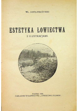 Estetyka łowiectwa 1923 r.