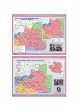 Mapa - Historia. Rzeczpospolita Jana Kazimierza...