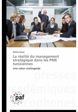 La réalité du management stratégique dans les pme tunisiennes
