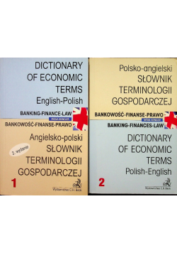 Angielsko polski slownik terminologii gospodarczej Tom I i II