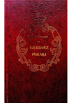 Herbarz Polski tom II Reprint z 1839 r.
