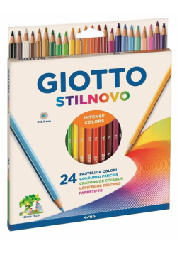 Kredki Stilnovo Intense 24 kolory GIOTTO
