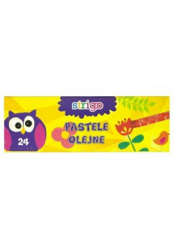 Pastele olejne 24 kolory STRIGO