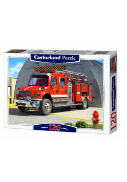 Puzzle 120 Wóz strażacki CASTOR