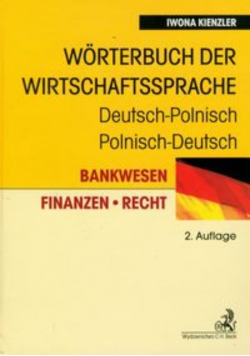 Worterbuch der wirtschaftssprache deutsch polnisch polnisch deutsch