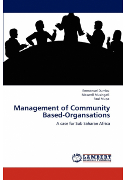 Management of Community Based-Organsations