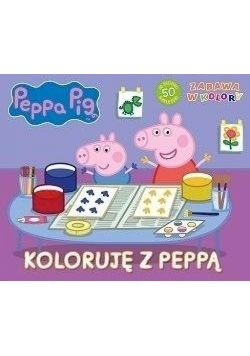 Świnka Peppa. Zabawa w kolory. Koloruję z Peppą