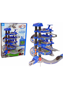 Parking policyjny czteropoziomowy 1:64