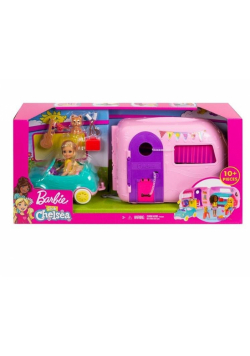 Barbie. Chelse z przyczepą kempingową