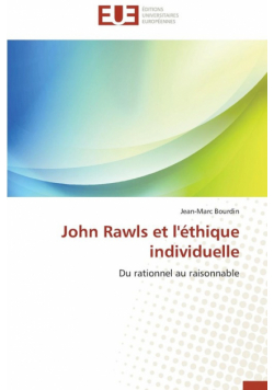 John rawls et l'éthique individuelle
