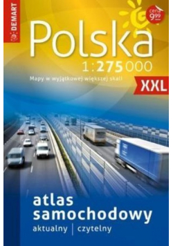 Atlas samochodowy Polski 1 275 000