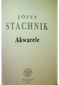 Stachnik Akwarele