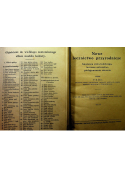 Nowe lecznictwo przyrodnicze Tom 1 i 2 ok 1930 r.