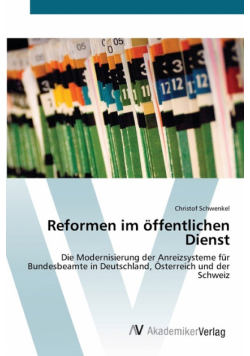 Reformen im öffentlichen Dienst