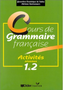 Cours De Grammaire Francaise Activities