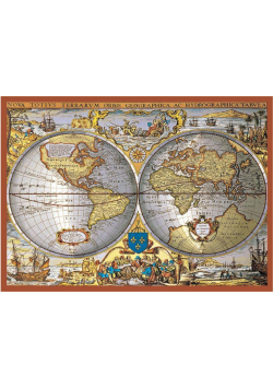 Puzzle 1000 - Mapa świata PIATNIK
