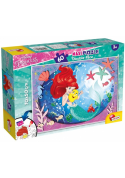 Puzzle dwustronne Supermaxi 60 Mała Syrenka