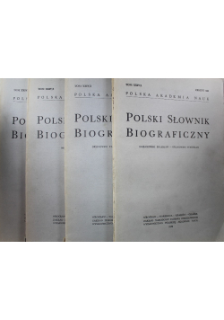 Polski Słownik Biograficzny Tom XXIV  4 tomy