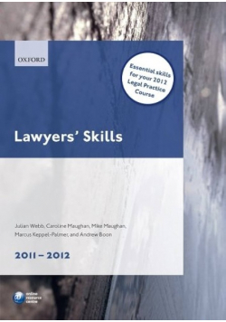 Lawyers' Skills 2011-12