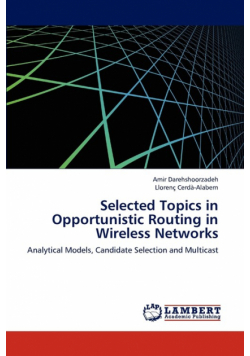 Selected Topics in Opportunistic Routing in Wireless Networks