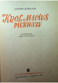 Król Maciuś pierwszy