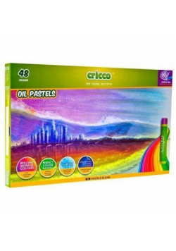 Pastele olejne 48 kolorów CRICCO