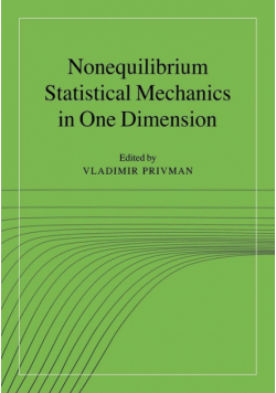 Nonequilibrium Statistical Mechanics in One Dimension
