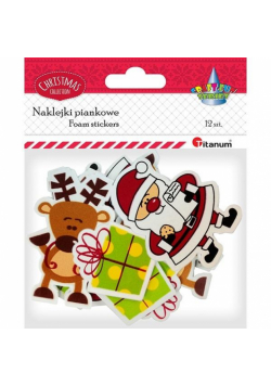Naklejki piankowe 12szt