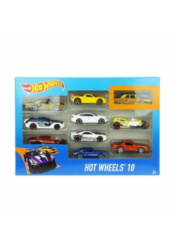 Hot Wheels Małe samochodziki 10-pak