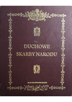 Duchowe skarby narodu Tom 1 do 3