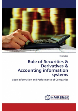 Role of Securities & Derivatives & Accounting information systems